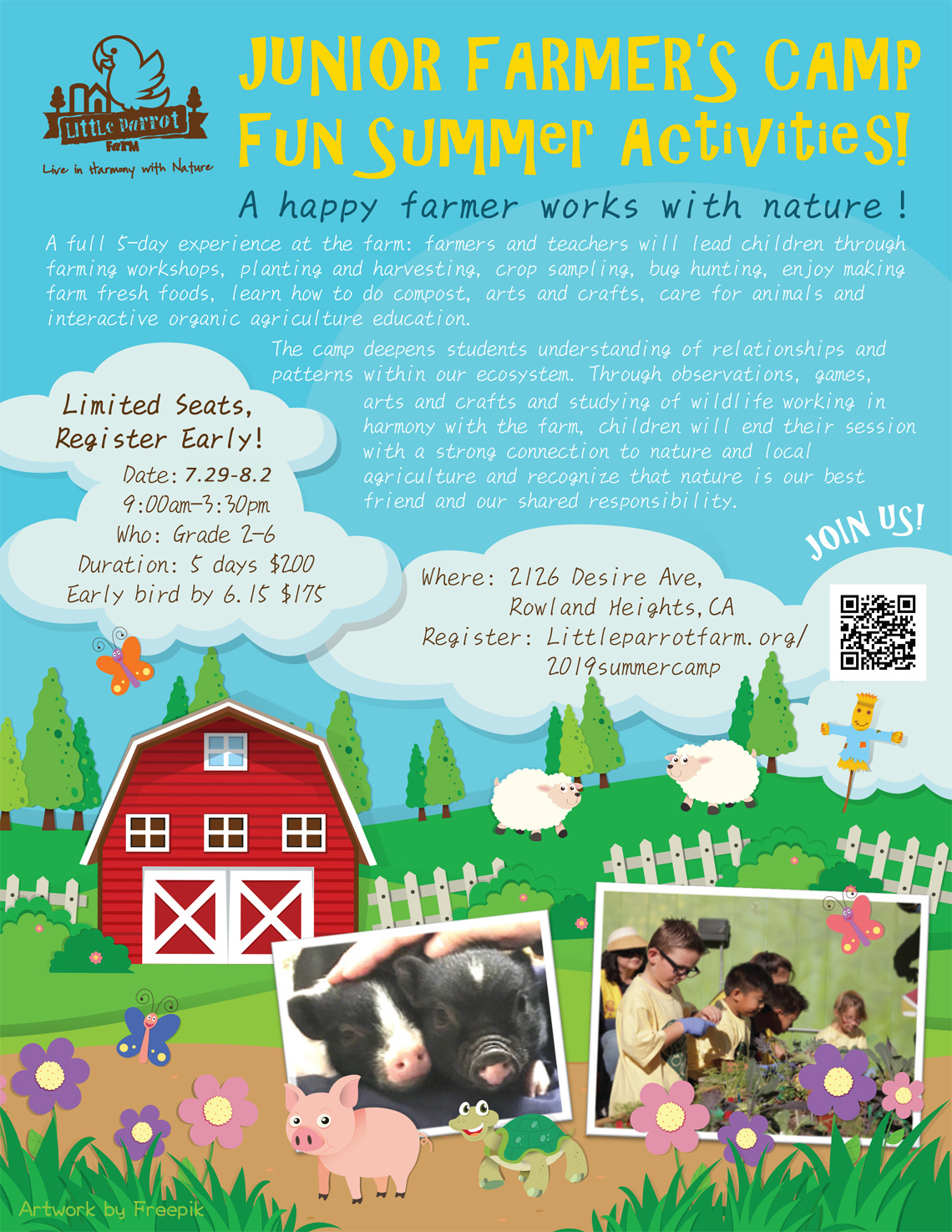 2019 Summer Camp Junior Farmer 0729-0802