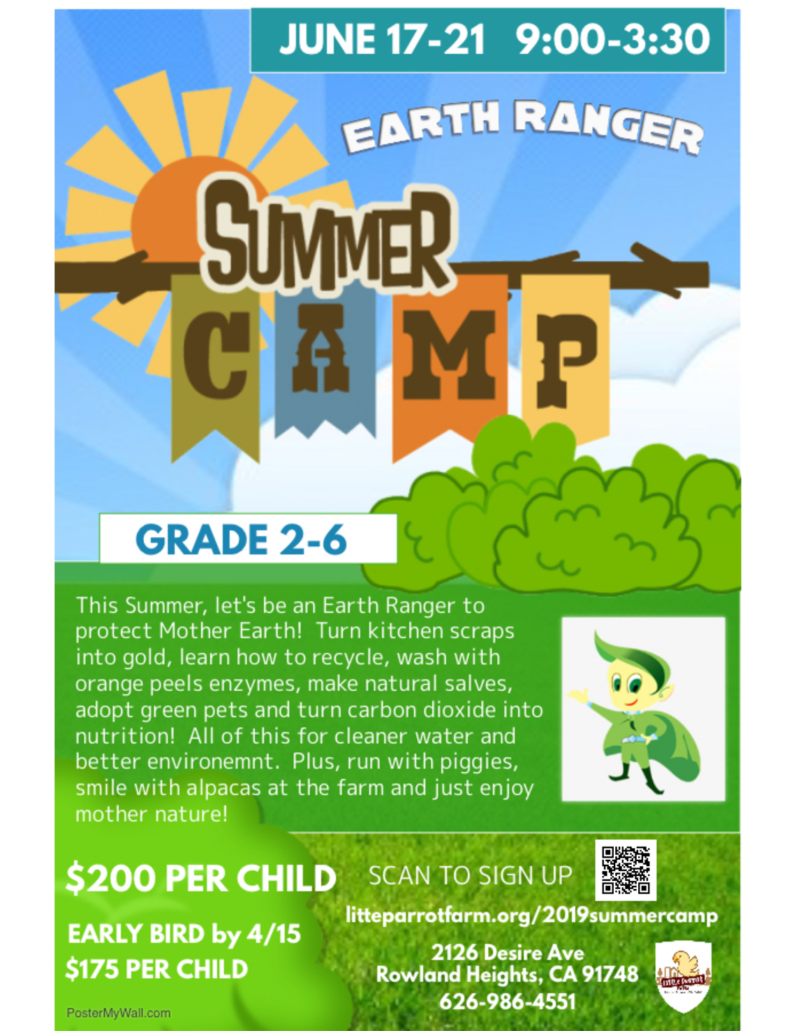 Summer Camp Earth Ranger