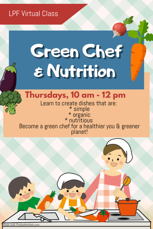 Summer Camp_Green Chef & Nutrition_Thursday 10am